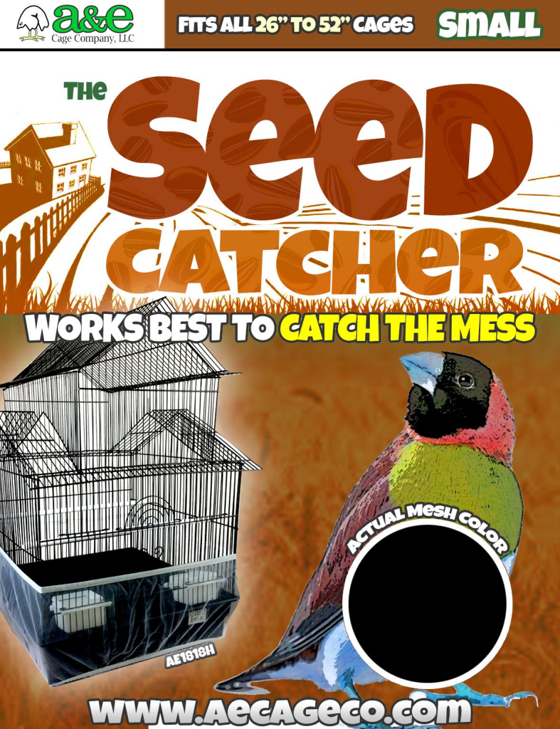 A&E Cage Company The Seed Catcher for Bird Cages, Small