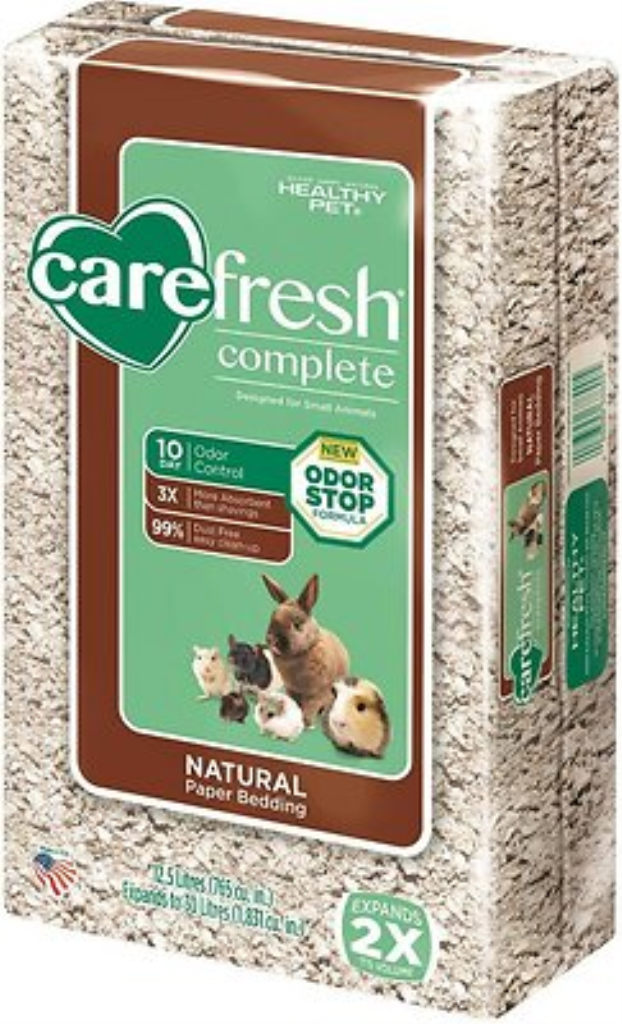 CareFresh Complete Small Animal Paper Bedding, Natural, 30-L