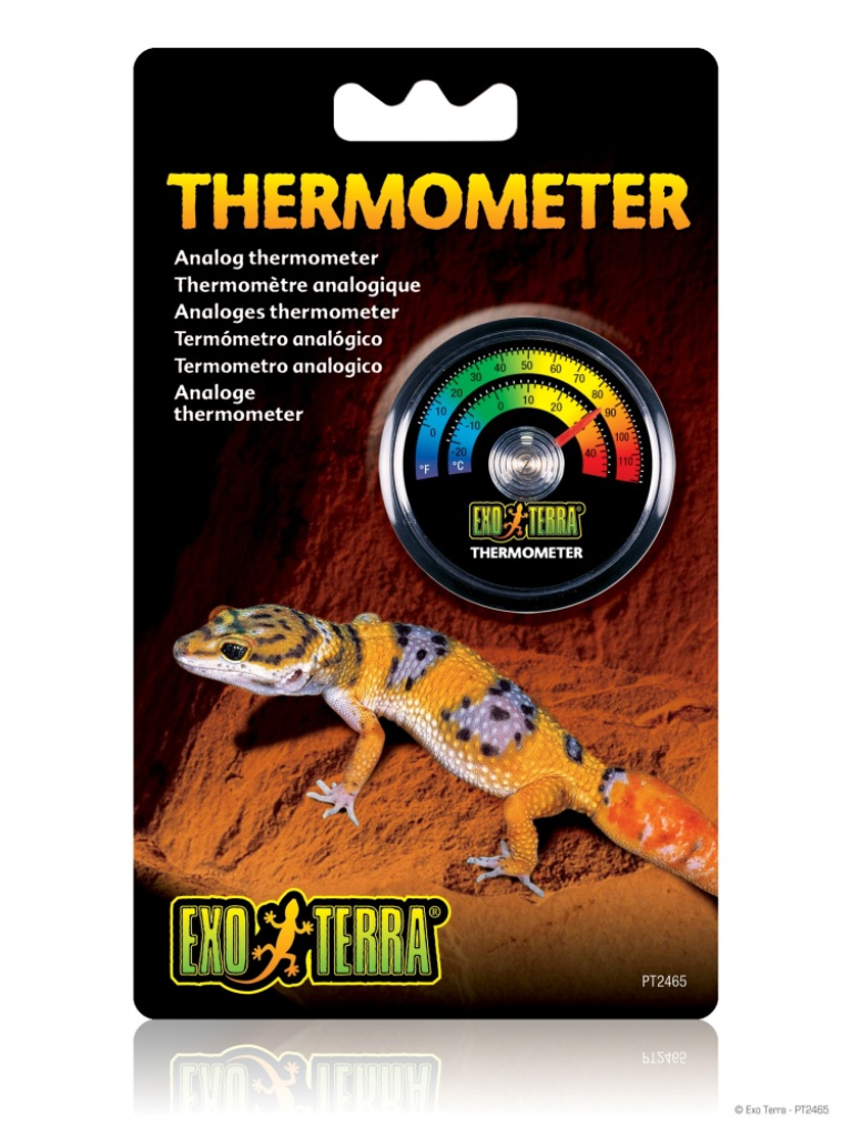 Exo Terra Analog Thermometer for Reptiles