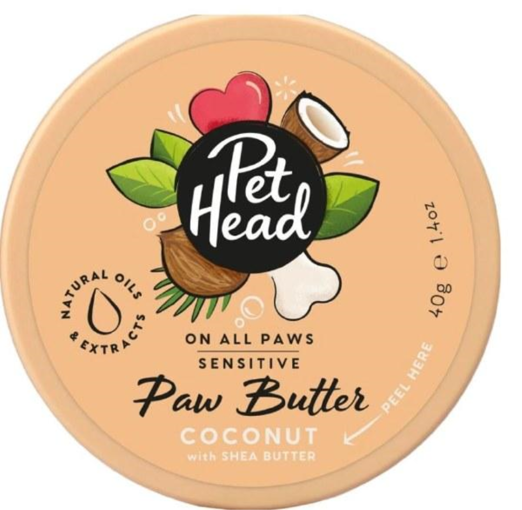 Pet Head On All Paws Paw Butter Coconut for Dogs, 1.4-oz