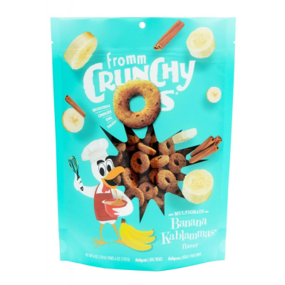 Fromm Crunchy Os Banana Kablamma Flavor 6oz