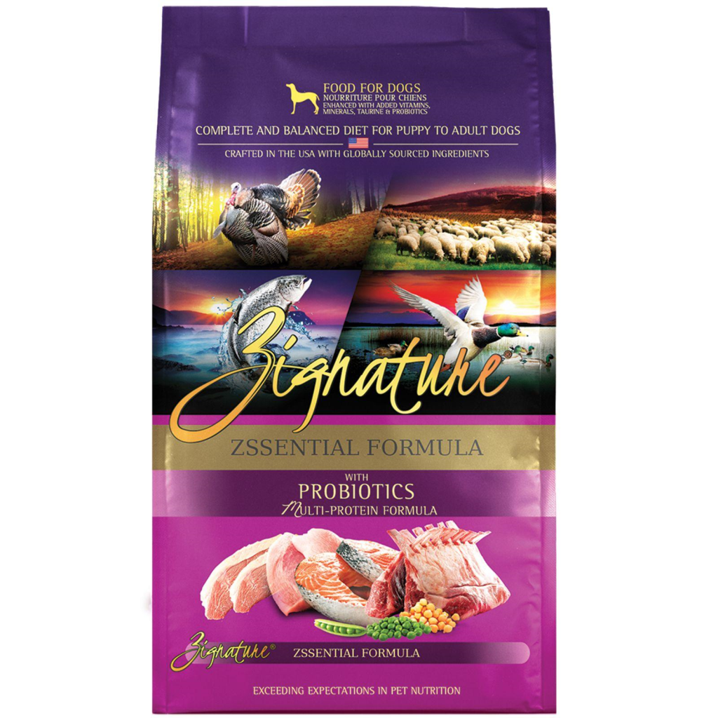 Zignature Zssential Limited Ingredient Formula Grain-Free Dry Dog Food, 4-lb