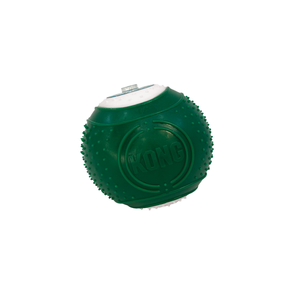 KONG Dental Ball Dog Toy, Medium