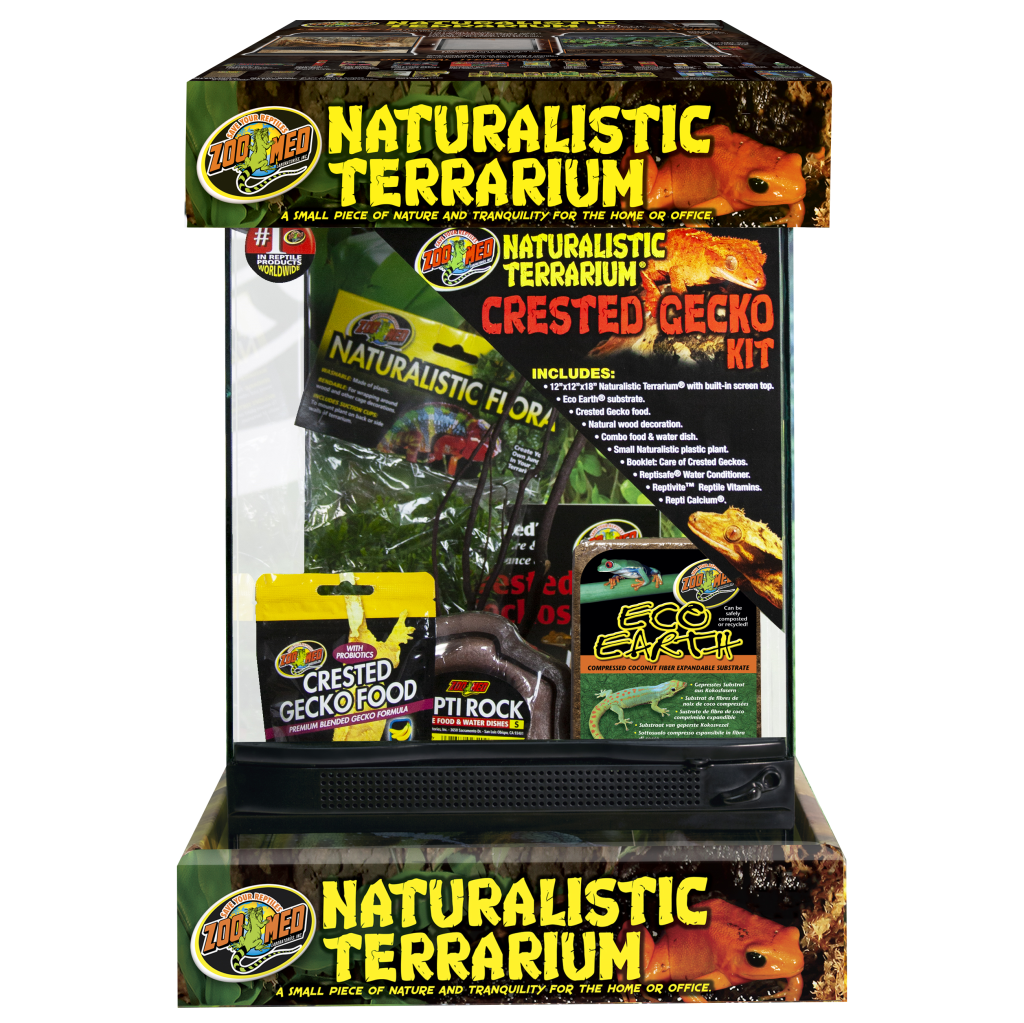 Zoo Med Natrualistic Terrarium Crested Gecko Kit