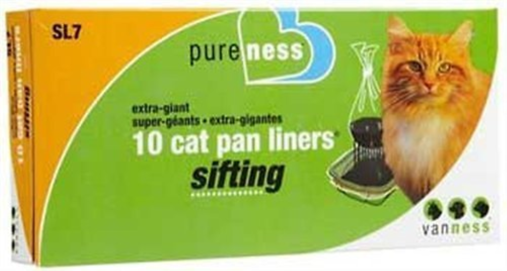 Van Ness Sifting Cat Pan Liners, X-Giant, 10-count
