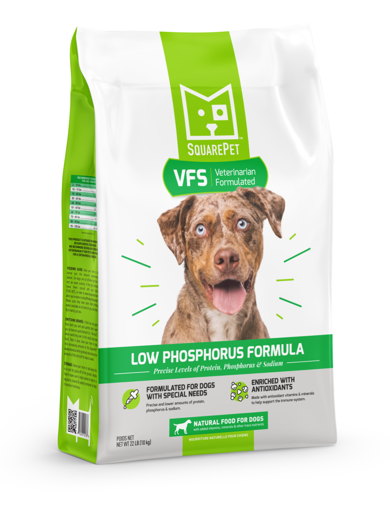 SquarePet VFS Low Phosphorus Dry Dog Food, 4.4-lb