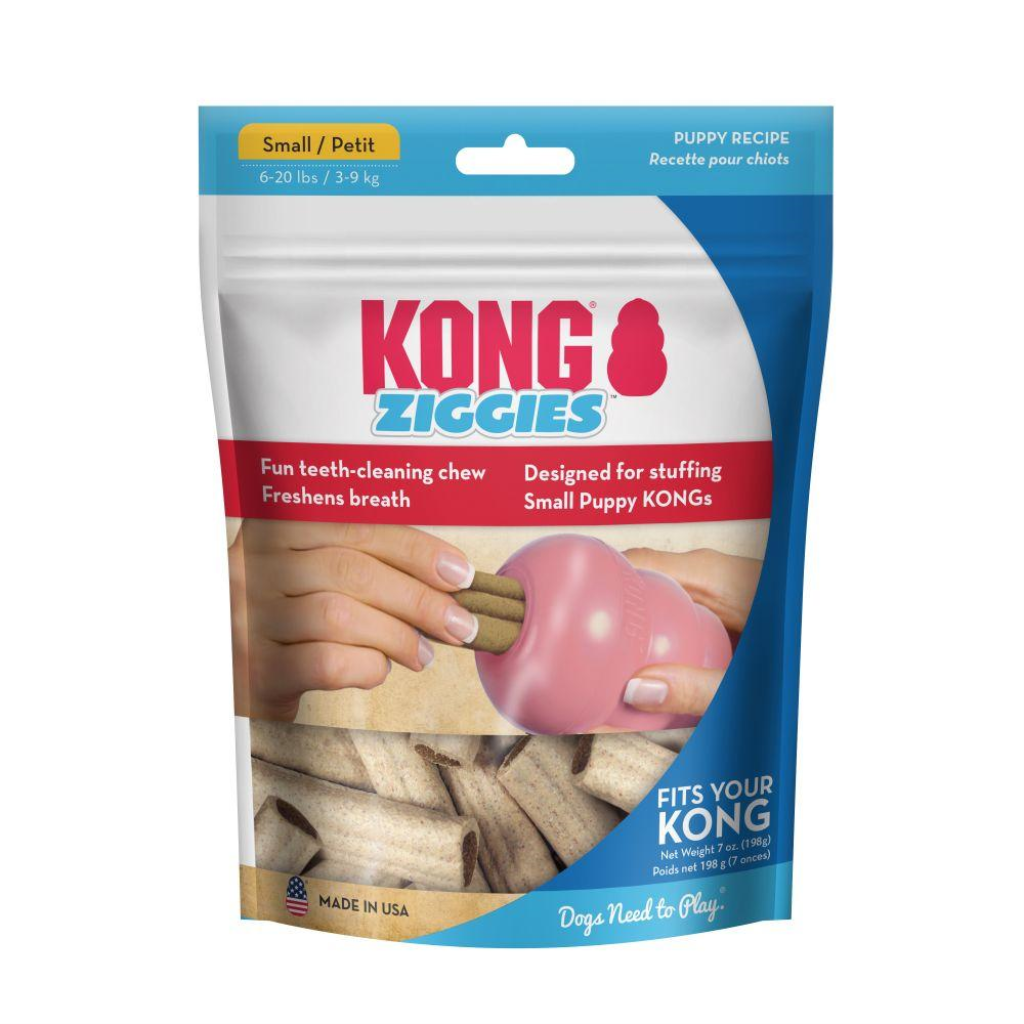 KONG Ziggies Puppy Recipe Dog Treats, Small