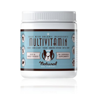 Natural Dog Company Multivitamin Dog Supplement, 90-count