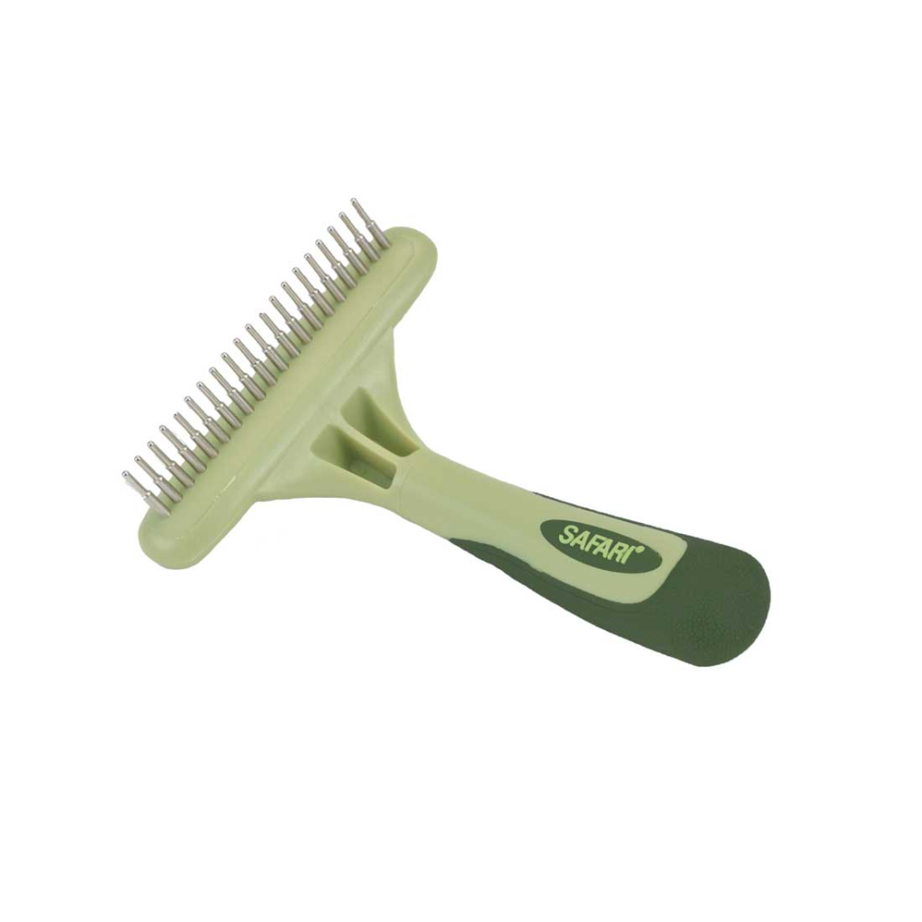 Safari Rotating Pin Undercoat Rake Dog Grooming Tool