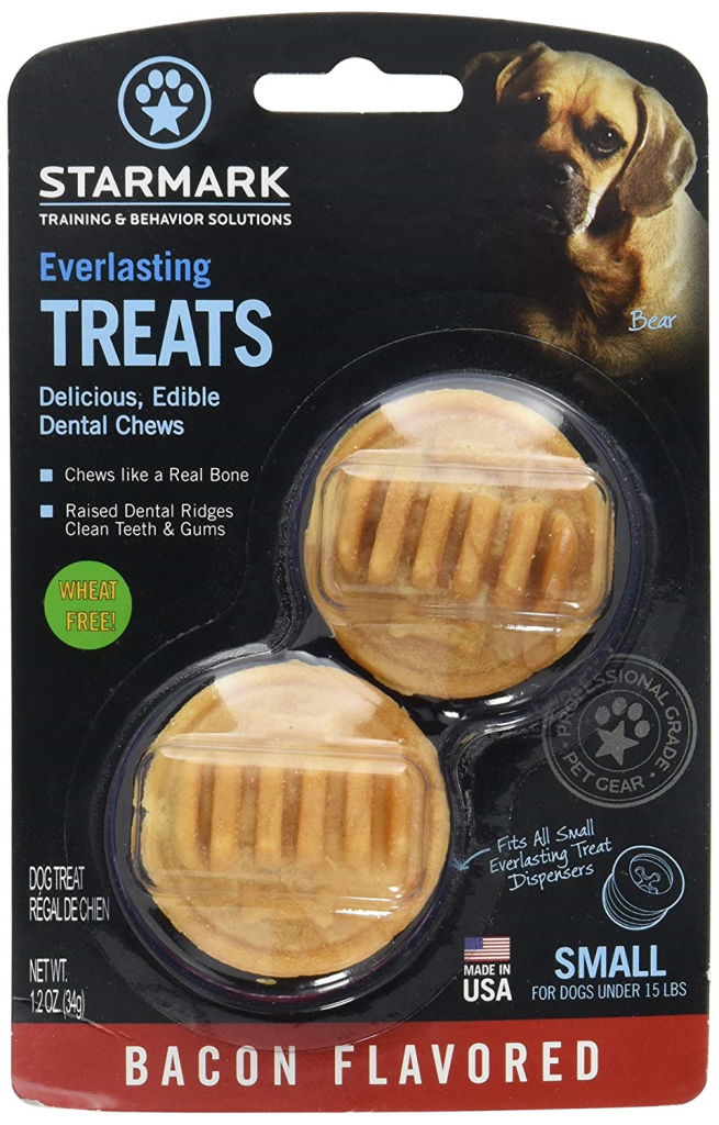 Starmark Everlasting Treats Bacon Flavor Dog Dental Chew, Small