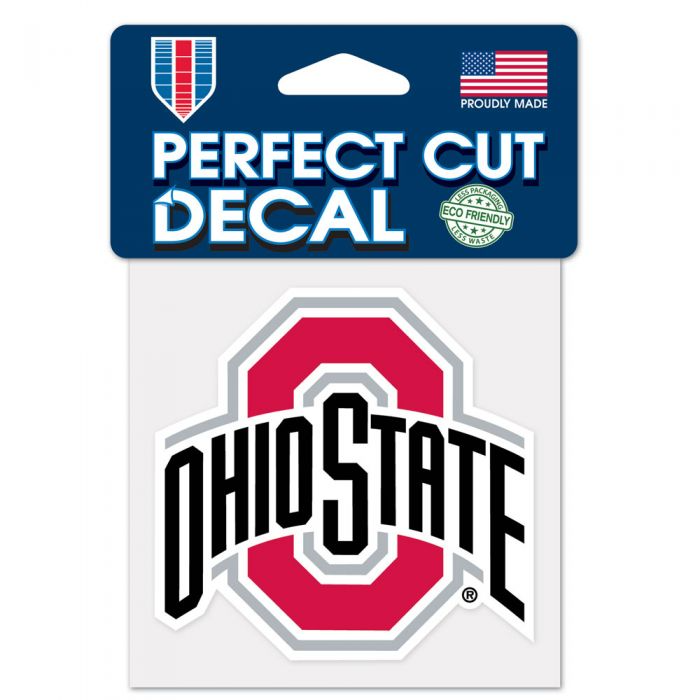 Ohio State Buckeyes Perfect Cut Colour Decal 4" x 4"