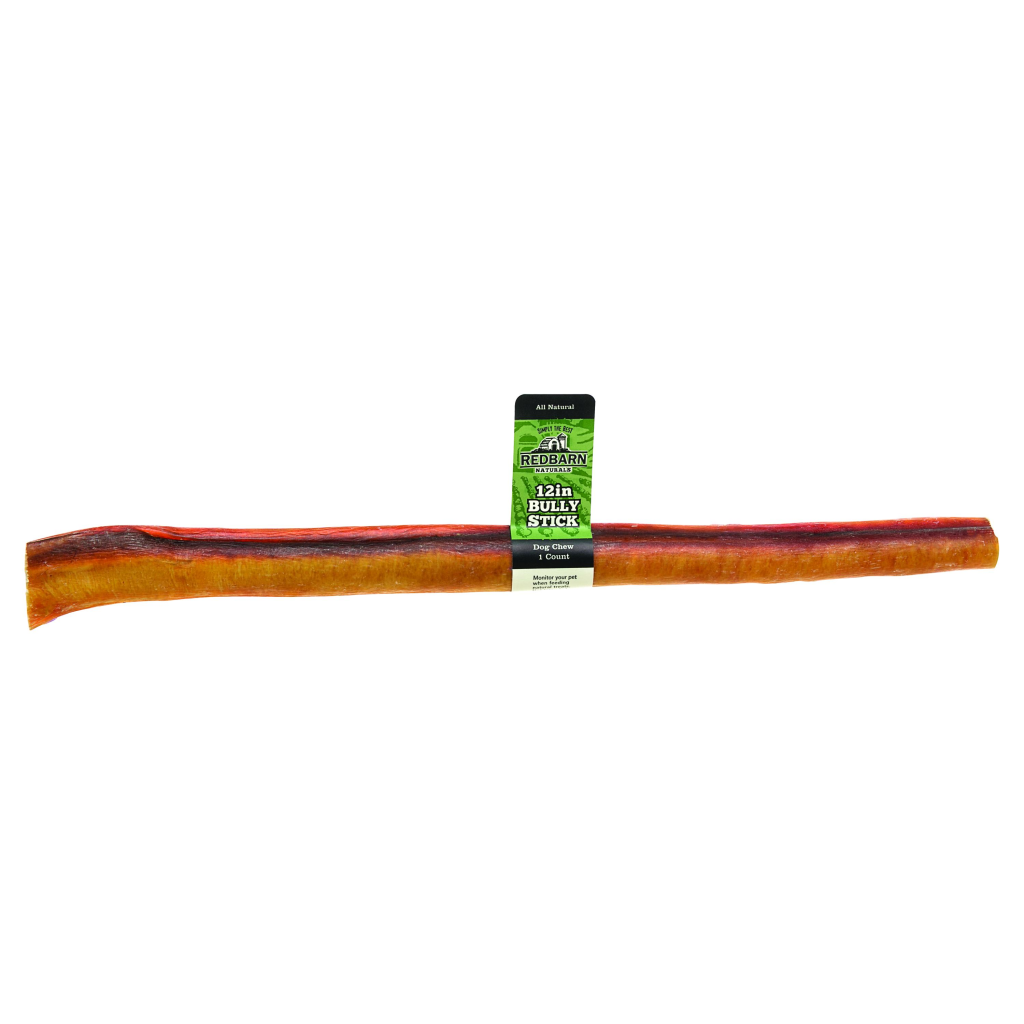 Redbarn Bully Stick 12" Dog Treat, 2 Count