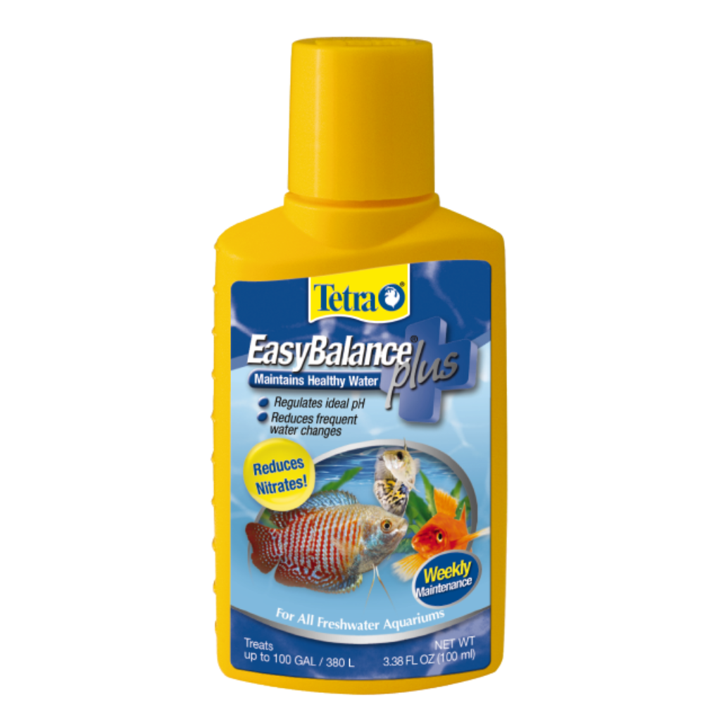 Tetra EasyBalance Plus Freshwater Aquarium Water Conditioner, 3.38-oz Bottle