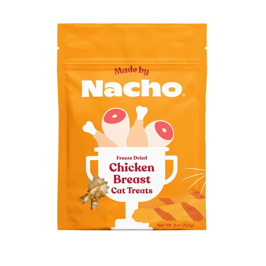 Made By Nacho Chicken Breast Freeze-Dried Cat Treats, 0.9-oz