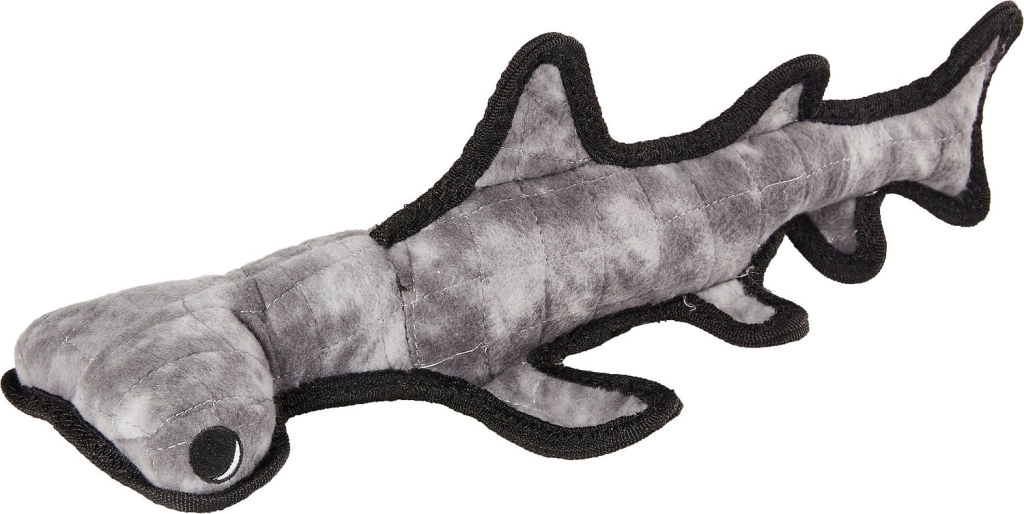 Tuffy Ocean Creatures Hammerhead Dog Toy