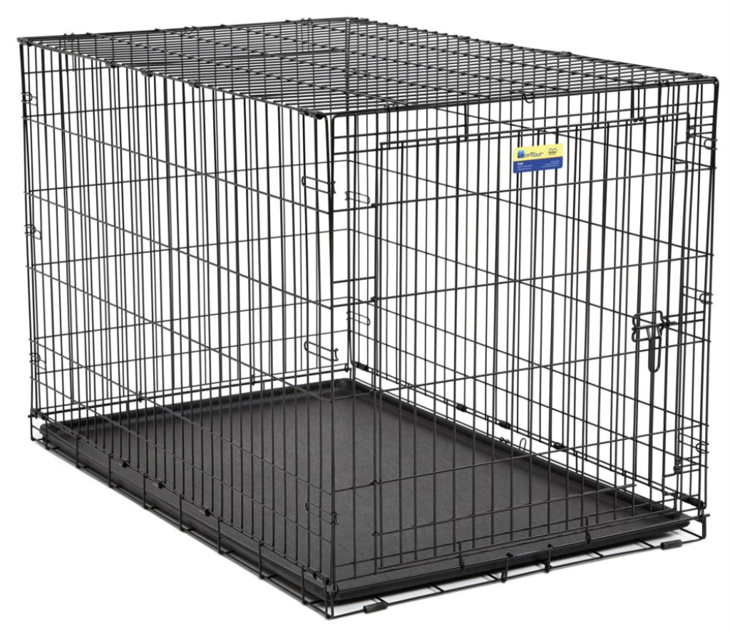 MidWest Crate Contour Single Door Dog Crate, 48-in
