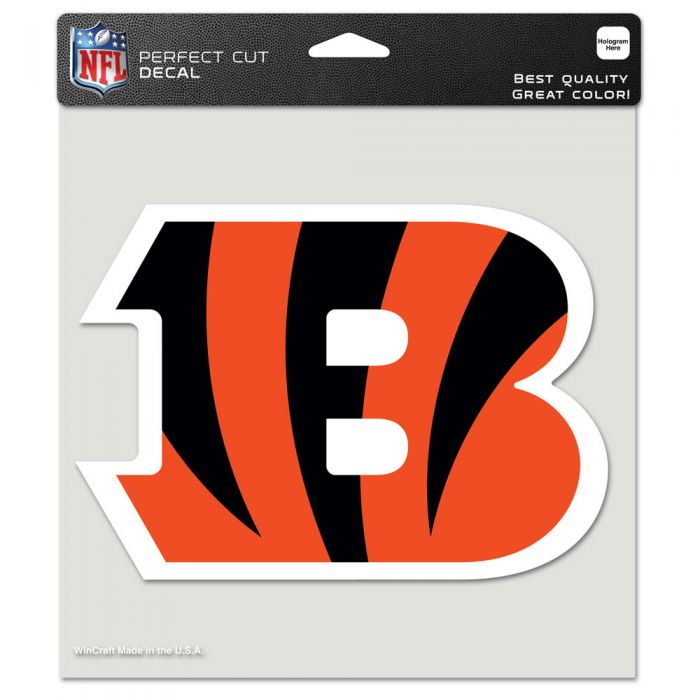 Cincinnati Bengals Perfect Cut Colour Decal 8" x 8"