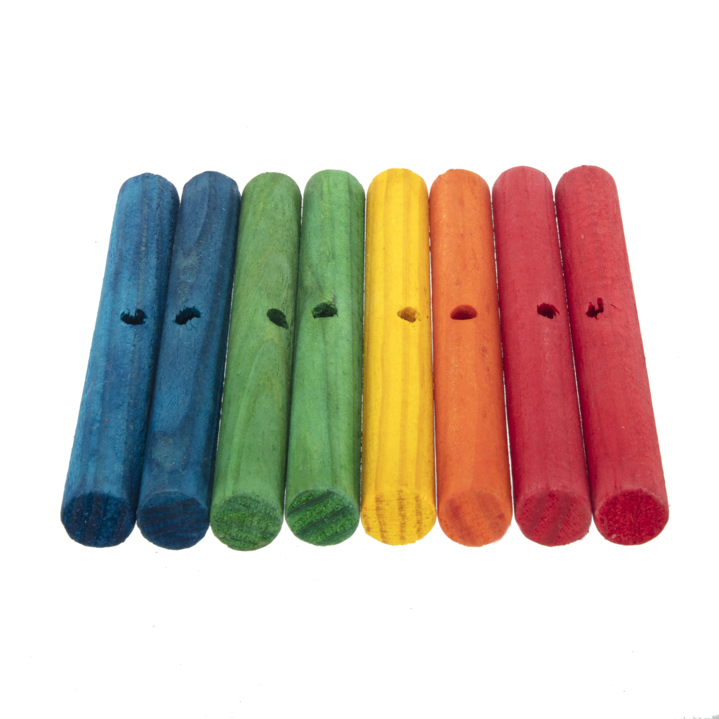 Ware Rainbow Chews Rolls, Wooden Chew Toy for Small Pets, 8 count