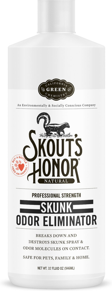 Skout's Honor Professional Strength Skunk Odor Eliminator, 32-oz bottle