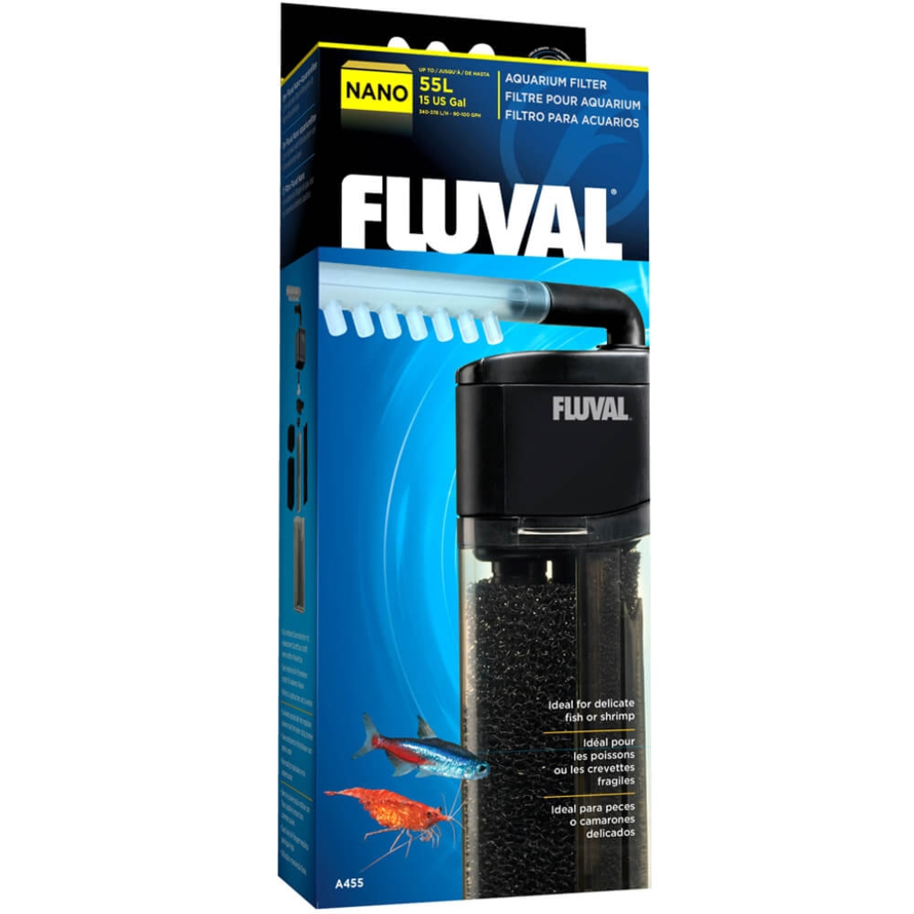 Fluval Nano Underwater Filter for Aquariums up to 15 Gal.