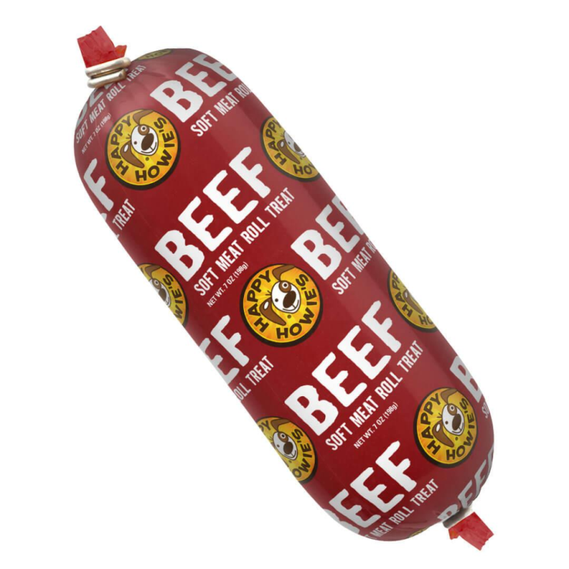 Happy Howies Beef Meat Treat Roll - 12 oz.