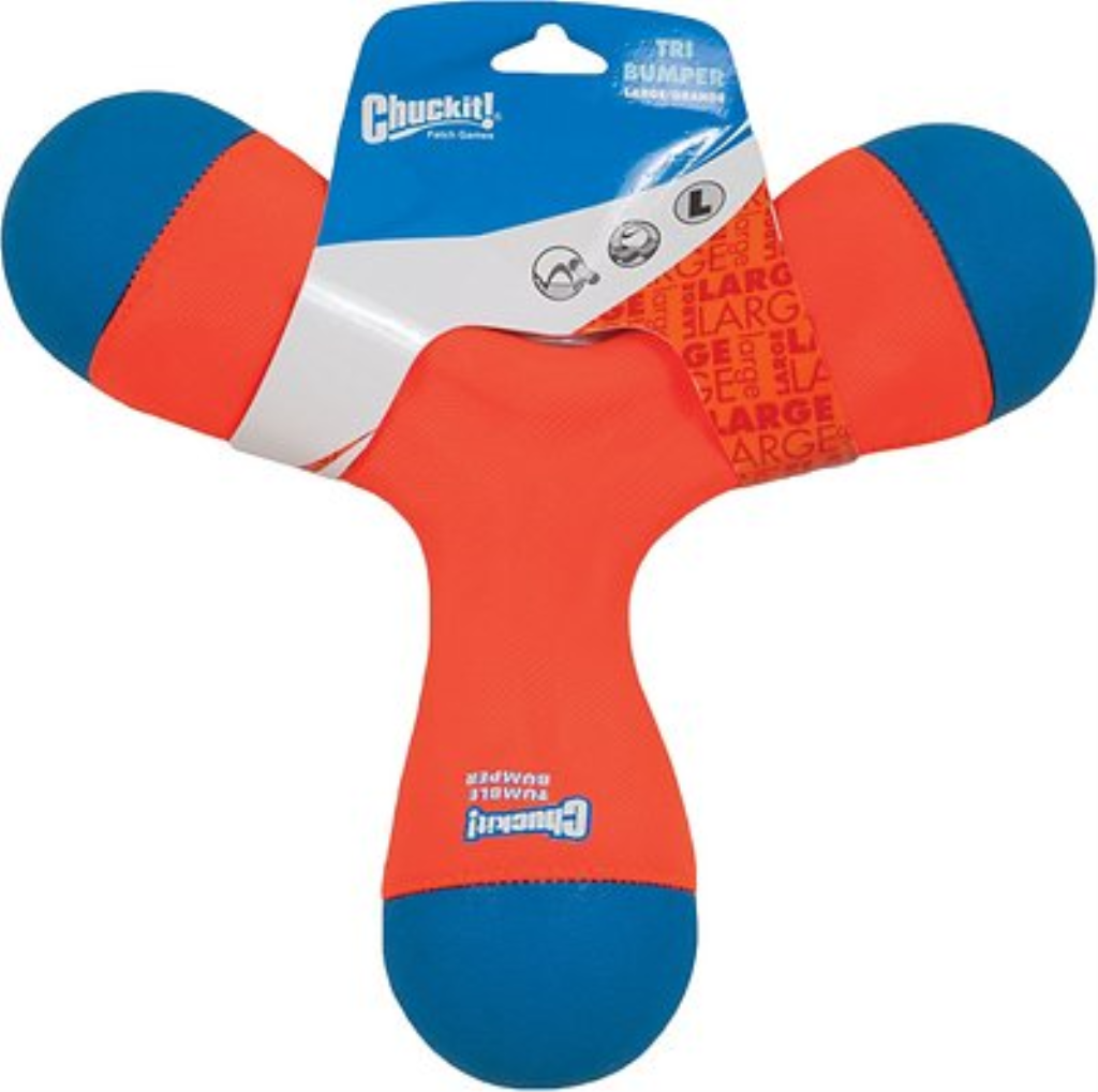 Chuckit! Tri-Bumper Dog Toy, Large