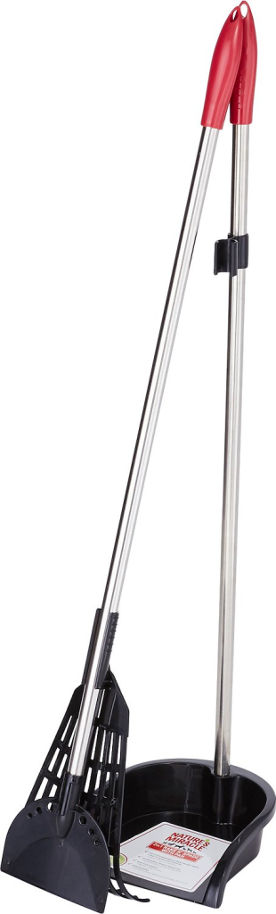 Nature's Miracle Dog 2 in 1 Rake 'n Spade Poop Scoop with Pan
