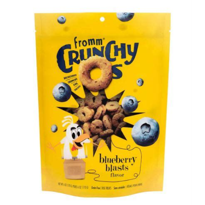 Fromm Crunchy Os Blueberry Blasts with Chicken 6oz