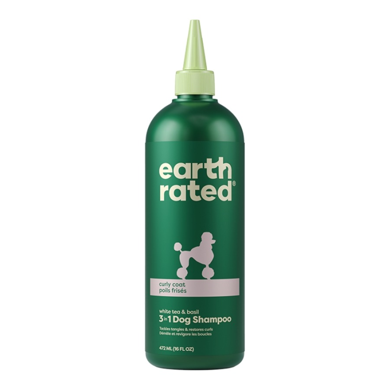 Earth Rated Dog Shampoo Curly Hair 16 oz