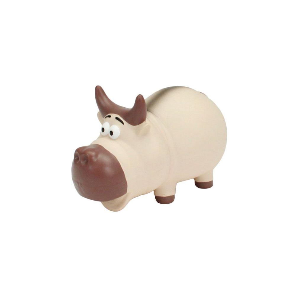 Rascals Grunt Buffalo Dog Toy, 7-in