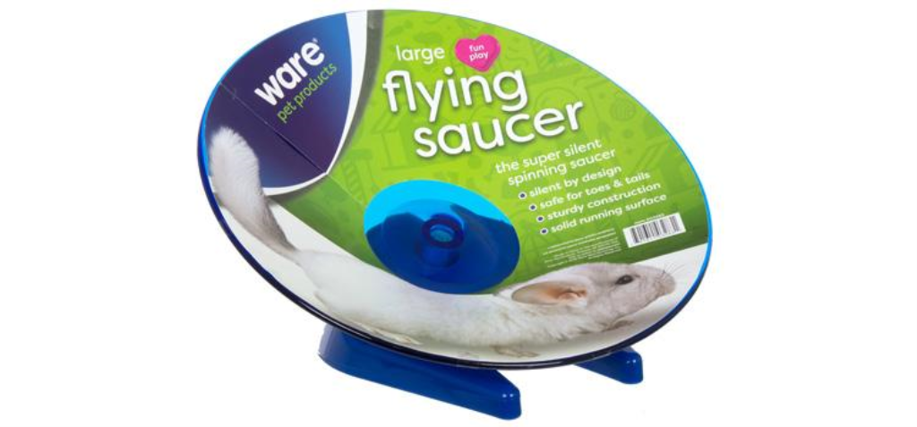 Ware Flying Saucer Small Pet Exercise Wheel, Large