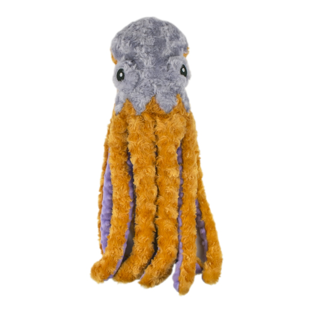 Tall Tails Octopus with Squeaker Dog Toy