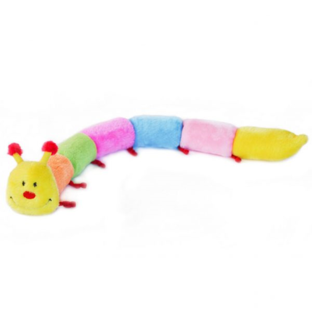 ZippyPaws Caterpillar Deluxe with 7 Squeakers Dog Toy