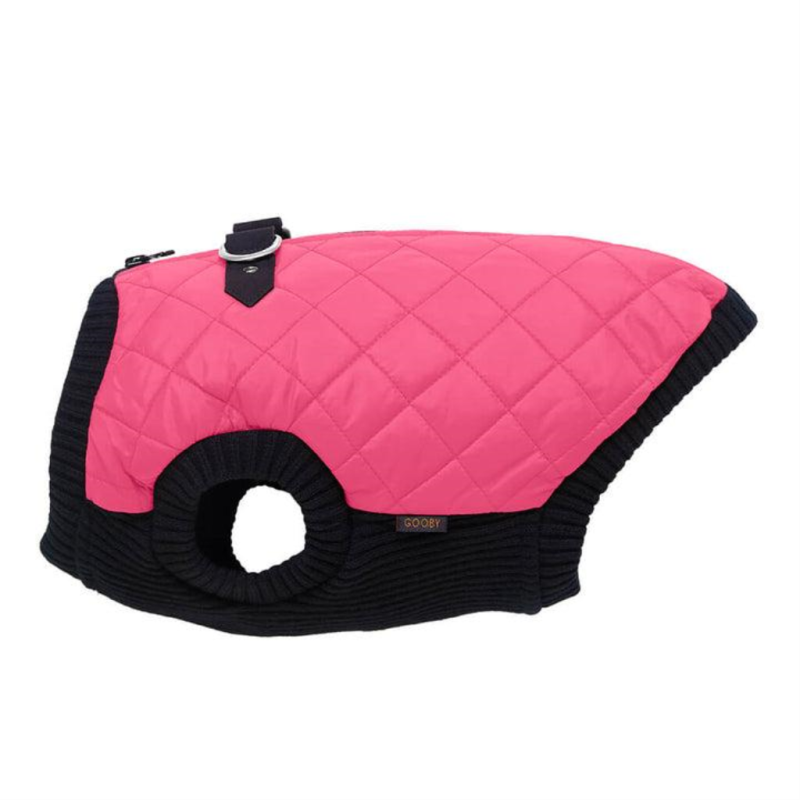 Gooby Fashion Vest Dog Jacket, Pink, X-Small