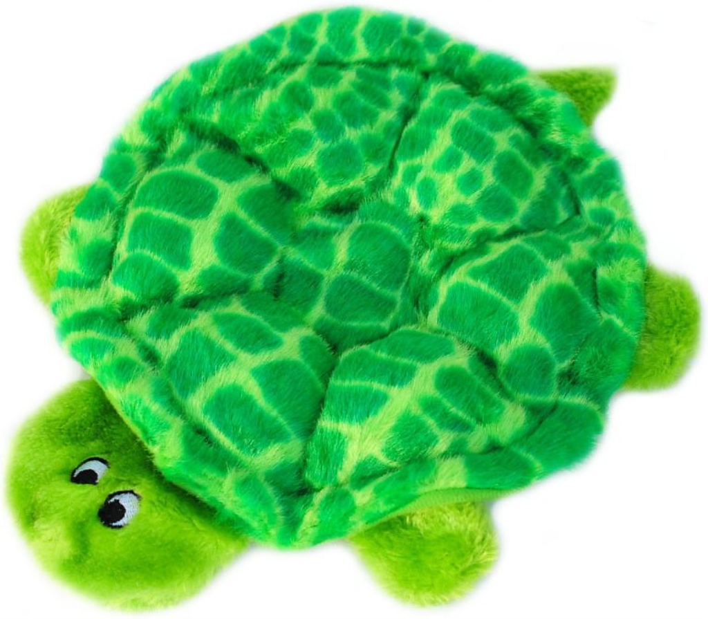 ZippyPaws Squeakie Crawler Slowpoke the Turtle Dog Toy