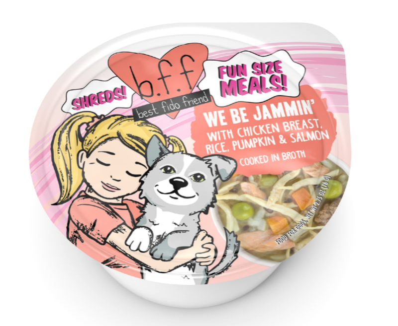 Weruva BFF Best Fido Friend We Be Jammin' with Chicken Breast, Rice, Pumpkin & Salmon