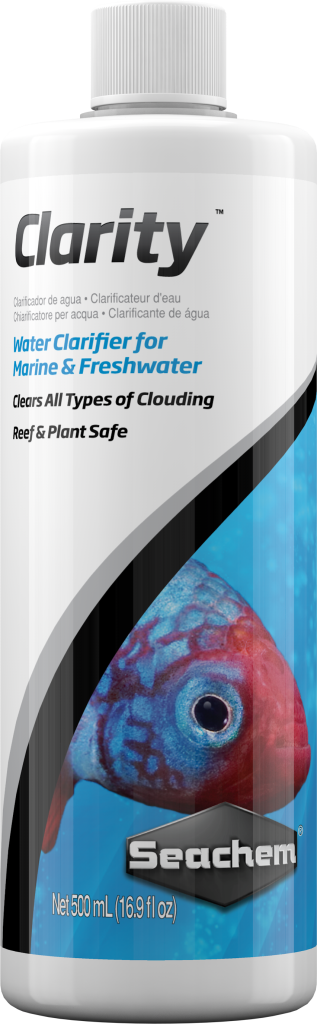 Seachem Clarity, Water Clarifier for Marine & Freshwater Aquariums, 16.9-oz Bottle