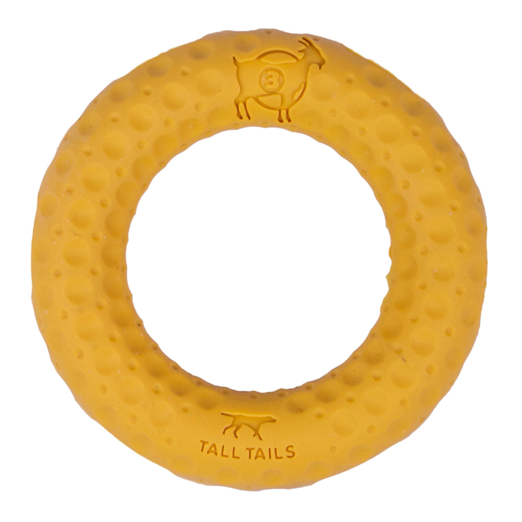 Tall Tails GOAT Sport Ring Dog Toy, Small