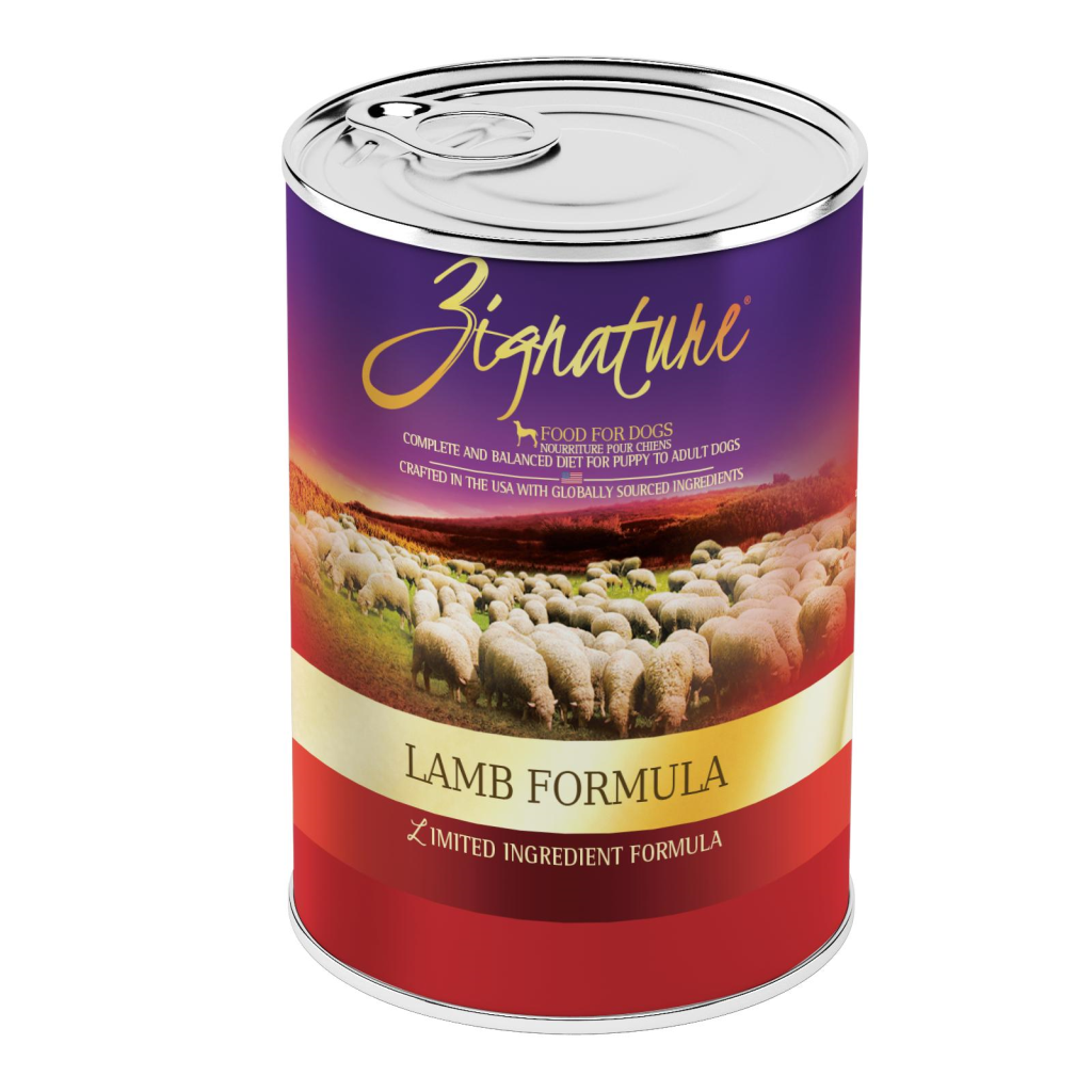 Zignature Lamb Limited Ingredient Formula Grain-Free Wet Dog Food Can, 13-oz
