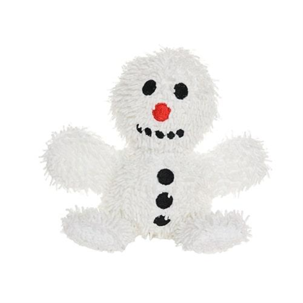 Mighty Microfiber Ball Snowman Dog Toy, Medium