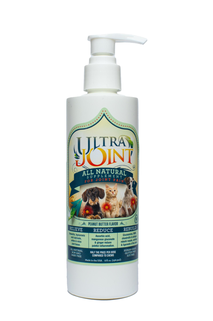 Ultra Oil for Pets Joint Supplement for Dogs & Cats, 8-oz