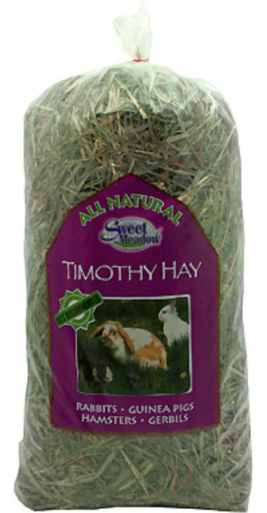 Sweet Meadow Timothy Hay for Small Pets & Birds, 20-oz