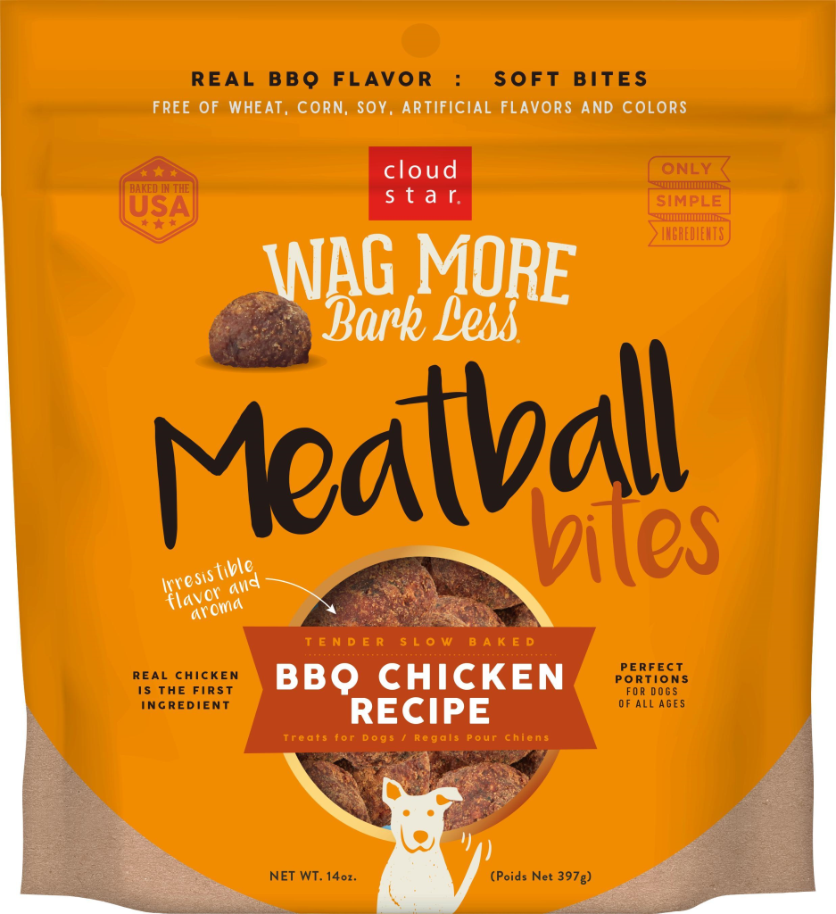 Cloud Star Wag More Bark Less Meatballs Chicken 14oz