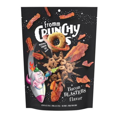Fromm Crunchy Os Bacon Blasters Treat 6 oz.