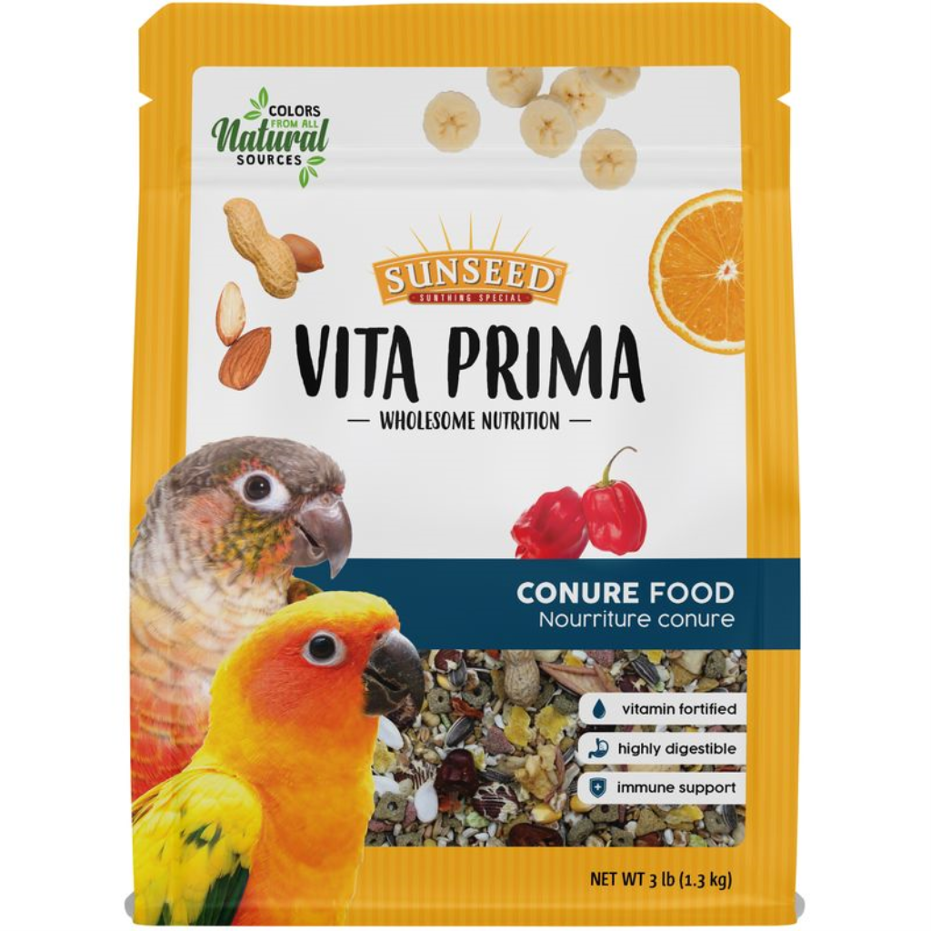 Sunseed Vita Prima Conure Food, 3-lb