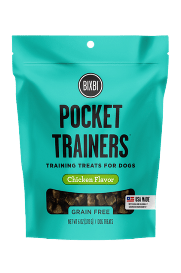 BIXBI Pocket Trainers Chicken Dog Treats 6oz