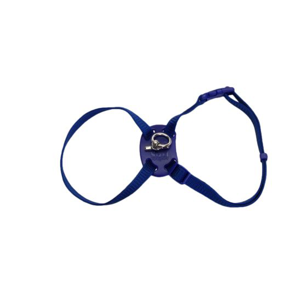 Size Right Snag Proof Adjustable Nylon Harness Blue Cat 1pc 3/8inx12-18in