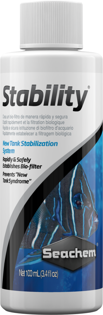 Seachem Stability for Marine & Freshwater Aquariums, 3.4-oz bottle