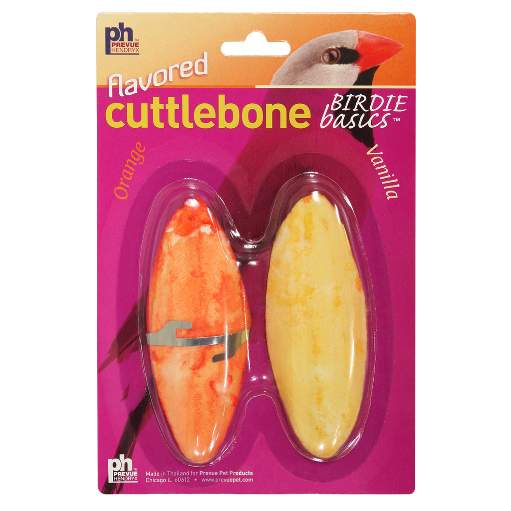 Birdie Basics - Cuttlebone - 2 pk - Orange/Vanilla