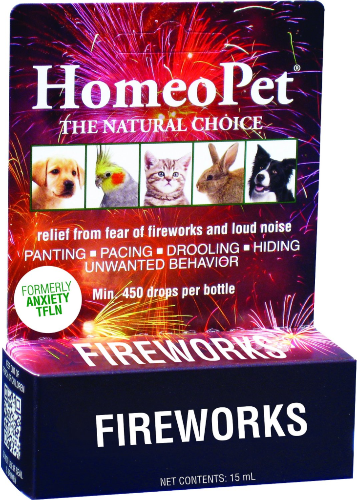 HomeoPet Anxiety TFLN Dog, Cat, Bird & Small Animal Supplement, 450 drops